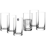 LEONARDO HOME Trinkgläser EASY+ (6er Set) • Stoßfeste Wassergläser (260 ml) • 6 Farben • Spülmaschinenfest & Langlebig • Zeitlose Gläser für Zuhause, Restaurants & Partys • Saft-Glas Easy+ • 039612