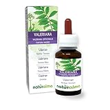 Baldrian (Valeriana officinalis) Wurzeln Alkoholfreier Urtinktur Naturalma - Flüssig-Extrakt Tropfen 60 ml - Nahrungsergänzungsmittel - Veganer