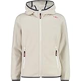 CMP Kinder Strick Fleece Jacke, b.co gesso-vaniglia, 176