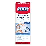 SOS Schmerz-Stopp-Gel, Schmerzgel zur schnellen Linderung von Muskelschmerzen, Gelenkschmerzen und posttraumatischen Schmerzen, mit Massage-Applikator und Kalt-Warm-Wirkung, 1 x 50 ml Gel