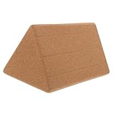 Dreieckiger Yoga-Trainingsblock – Übungs-Fitness-Block, rutschfeste, stützende Holzblöcke, natürlicher dreieckiger Yoga-Stützblock, hochdichte Yoga-Workout-Blöcke für Fitness und Stretching