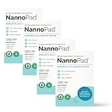 NannoPad Nannocare Einlagen und Slipeinlagen aus zertifizierter Bio-Baumwolle, regulär, Super- und Slipeinlagen für vollständigen Zyklus-Schutz, minimieren Gerüche, Pads für Frauen, 36 Stück (4 Stück)