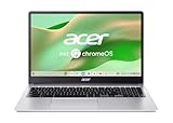 Acer Chromebook 315 (CB315-4H-C5LT) Laptop, 15,6' FHD Display, Intel Celeron N4500, 8 GB RAM, 128 GB eMMC, Intel UHD Graphics, Google ChromeOS, Silber