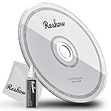 Reshow Laser-Linsen-Disc-Reinigungsset Für CD & DVD-Player, Schonende Reinigung Ohne Kratzer Auf Der Optik - Inklusive Mikrofaser-Tuch, Reinigungs-Disc Und Reinigungslösung