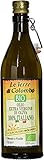 Le Terre di Colombo – 100 % Italienisches Natives Bio-Olivenöl Extra, Gerippte Flasche mit Mechanischem Verschluss, 0,75 l