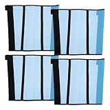 PENIKOKO 4 Stück Atmungsaktive Fliegengamaschen für Pferde Mesh hufschuhe Schutz vor Fliegenstichen Bequeme Pferdebeinlinge für Stall Training und Reitveranstaltungen