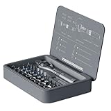 Generisch Ratchet Steckschlüssel-Set | Mehrfach-Bits Magnetantrieb-Set - 40 Präzisions-Bits für Heimwerker, Haushalt & Kfz-Wartung