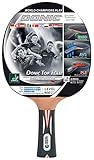Donic-Schildkröt Tischtennisschläger Top Team 900, AVS & PLS-Griff, 2,0 mm Schwamm, Alpha Slick - ITTF Belag, 754199, Holz/Natur