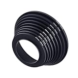 Lens Filter Adapter Rings - Place Large Lens Filters on a Smaller Diameter Lens - Sizes: 37-49, 49-52, 52-55, 55-58, 58-62, 62-67, 67-72, 72-77, 77-82 mm