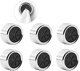 Vikrami lighting 6 Stück Geschirrtuchhalter,Handtuchhalter ohne Bohren,Selbstklebender Geschirrtuchhalter für Küche & Haushalt – ABS-Handtuchhaken, Runde Handtuchklemme, Handtuchclip im Set
