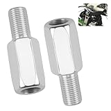 Universal-Fahrrad-Stabilisator-Verlängerungsschrauben, Achsenverlängerung, 8 mm, geeignet für die meisten Fahrräder von 30,5 cm - 50,8 cm (12 Zoll) - 50,8 cm (12 Zoll) - 50,8 cm (12 Zoll) - 50,8 cm