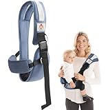 WwuHua Babytrage Seitlich, Kleinkind Trage, Hüfttrage Kleinkind mit Lendenwirbelstütze, Bequeme und Mühelose Tragetuch Baby, Kindertrage Seitlich Für Säuglinge von 6 Monaten bis 42 Monaten (blau)
