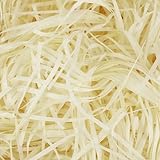 Pumuky 200 Gramm zerkleinertes Papier, Kraftpapier, Raffia, Füllpapier, Geschenkpapier, Ostergras, zum Dekorieren von Geschenken, Basteln, Körbe und Boxen (Gelb)