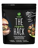 Tomami The Vegan Hack 200g – Proteinreiche ungewürzte Hackfleischalternative aus Erbsen- & Sonnenblumen - Für 600g Veganes Hack - Soja- & Glutenfrei