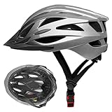 Fahrradhelm für Erwachsene, verstellbar, atmungsaktiver Schutzhut mit 24 Luftlöchern für , Damen, Teenager, Baby, Mädchen, Jugendliche, Herren, Outdoor, Radfahren, Pendeln, Reiten, Sport