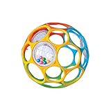 Greifball für Babys, Baby Spielzeug Greifball Oball Klassischer Ball Baby Sensorische Bälle Flexibler und leicht zu handhabender Ball Frühkindliche Lernspielzeuggeschenke für Kinder, 9.5cm