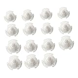 GALPADA 15 Stück Teiliges Blumentopf Filternetz Kissen Konische Atmungsaktive Pflanzunterlage für Bonsai und Garten Bodenschutz Netzmatte gegen Erdverlust und Schädlinge Verbesserte