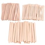 minkissy 1 Satz Haarentfernungsset Wachsstreifen Für Das Gesicht Stöcke Haarwachsstift Brauenwachsstifte Eyebrow Contouring Waxing Set Wachsstangen Haarentfernungsstift Hölzern 600 Stück