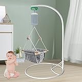 Elektrische Babyschaukel mit Controller 12V Federwiege Motor Baby Bouncer und einstellbarem Timer Display - Baby Bouncer für Babywiege und Babyhängematte Stabil und geräuschlos