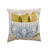 Bloomingville Creative Collection Orta Kissen, Grün, Baumwolle, L45xH45 cm