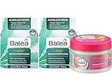 Balea 3er-Set Hautpflege: Tagescreme HANF intensive Feuchtigkeit für sensible Haut mit Hanfsamenöl & Hyaluronsäure (2 x 50 ml) + Fußbutter STEP INTO PARADISE intensive Fußpflege (150 ml), 250 ml