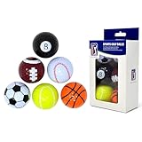 PGA TOUR Einzigartige Fun Sport Golfbälle (6er Set), Mehrfarbig, PGAT167