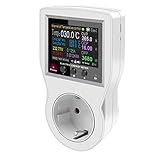 reamhome Tuya WiFi Thermostat Steckdose 16A AC220V Digitaler Temperaturregler Steckdose Zeitschaltuhr Sensor EU-Stecker