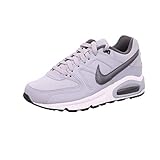 Nike Herren AIR MAX Command Leather Laufschuhe, Grau (Wolf Grey/MTLC Dark Grey/Black/White 012), 45 EU