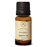 Myrrhe Öl 10ml - Commiphora Myrrha - Indien - Naturreines Ätherisches Öl - Myrrhen Öl für Guten Schlaf - Raumduft - Aromatherapie - Aroma Diffuser - Duftlampe - Myrrhenöl