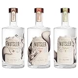 Nutsler Bundle aus 1x Haselnuss, 1x Pistazien und 1x Kokosnuss Schnaps (3x0,5l), 35% vol.