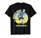 Entspannter Skeleton Skateboarder Santa Cruz T-Shirt