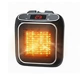 STARLYF Power Heater – Elektrischer Wandheizlüfter 800W mit Thermo-Keramik-Technologie | Digitales Thermostat, 12h Timer, 270° Drehstecker, Geräuscharm & Sicher