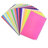 40x Transparentpapier Bunt Buntes Papier A4,20 Farben, Laternenzuschnitte Pergamentpapier zum Basteln,Bastelpapier Transparent Bunt Buntes Laterne,Durchsichtiges Papier zum Basteln von Laternen