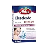 Abtei Kieselerde Intensiv, für Haut, Haare und Nägel, 60 Kapseln