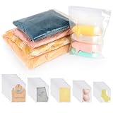 35 Stücke Zip-Beutel Reisetasche，Zip Beutel Wiederverwendbar für Reisetasche，Kleidung Tüten Einpacken，für Kleidung Unterwäsche Handtuch Schuhe Kosmetik und Andere Zubehör