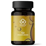 edubily nutrition® CLA - 78% konjugierte Linolsäure (Transfettsäure) - Vegan - Hohe Produktsicherheit - 120 Kapseln im Braunglas