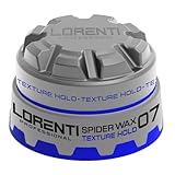 LORENTI TOKYO & SEOUL Spider Hair Wax No.7 Grau 150ml | Pomade mit Wet-Effekt | Haarwachs mit Glanz - Haargel Kinder | Haargel Männer | hair gel wax | Cream styling wax