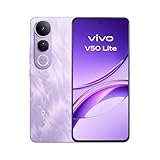 vivo V50 Lite 4G Smartphone, 8G+256G, 6,77' 120Hz P-OLED-Bildschirm, 50MP Sony Hauptkamera, Aura Light, 5200 mAh Akku, 90W FlashCharge, IP65, 400% Lautstärke & Dual-Stereo-Lautsprecher, Dual Sim Handy