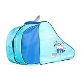 Skate-Transporttasche – großer, atmungsaktiver, größenverstellbarer Riemen, leichte, langlebige Rollschuhtasche, ergonomische Aufbewahrung von Sportgeräten, praktisches tägliches Reisezubehör | Kinder