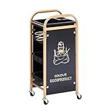 ZYWMZJ Professioneller Salon-Trolley – 5 Schubladen, geräumiger Stauraum, 4 Lenkrollen, ideal for Friseursalons, Spas, Tattoo-Studios