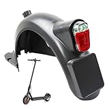 Mudguard Heck-Scooter - Elektroroller, LED-Rücklicht inklusive | Langlebige Ersatzteile für Max G30D, Reitverstärker mit Halterung für La E C