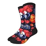 Blume Herren Damen Wandersocken Atmungsaktiv Laufsocken Rutschfeste Trekkingsocken Für Sommer Basketball Outdoor