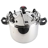Aramox Mehrzweck -Schnellkochtopf, Stick -Proof Edelstahl Drucksuppe Eineintopf für die Heimküche, Sogar Heizung, Einfach zu (40L)