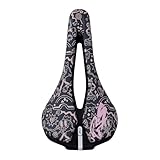 Mountainbike -Sattel, bequemer Fahrradsitz - Mountainbikesitze für Männer - Reflektierende gepolsterte ergonomisch wasserdichte atmungsaktive Kissen für Bewegung Innenkreiskiesependelstrecke