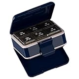 Splitter für kleine Pillen, Reise-Pillen-Aufbewahrungsbehälter, Schneider Spender – sicherer Spender für den täglichen Gebrauch, Medikamenten-Nahrungsergänzungsmittel für Freunde, Familie, Oma