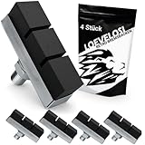 LOEVELOSI Bremsbeläge Fahrrad für Vintage & Retro Fahrräder, Bonanza, Damen-, Herrenfahrrad, Hollandrad City Bike Bremsschuhe Bremsschuh 4er Set Bremsbelag Bremsbacken Bremsblöcke Bremsklötze Beläge