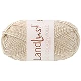 LANA GROSSA Landlust die Sockenwolle 50g | Klassisches Sockengarn in edlen Melangefarben aus 80% Schurwolle (Merino) & 20% Polyamid | 50g waschmaschinenfeste Wolle zum Stricken & Häkeln | 210m Garn
