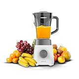 Cecotec Standmixer Power Black Titanium 1300Max W. 1300 W, 2 Geschwindigkeiten, Messer 4 Klingen mit schwarzer Titanbeschichtung, 1,5 L Krug, Zerkleinern und Pulverisieren, Ice-Crush