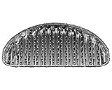 VEPATIM 12 Alu-Grillpfannen Grillschalen BBQ halbrund 32,5 x 19cm wiederverwendbar