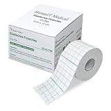 HansaGT Medical Stretch-Fixiervlies Elastisch 5cm x 10m, Stark Haftendes Fixierpflaster Weiß Sensitiv, Hautfreundlich & Atmungsaktiv, Ideal Für Verbände & Wundversorgung, Spenderbox